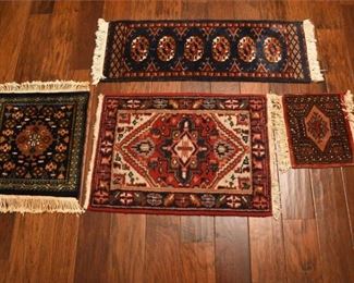 13. Four 4 Oriental Style Mats