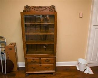 36. Antique Display Cabinet