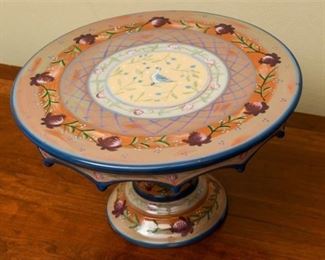 38. Zrike Avignon Hand Painted Table