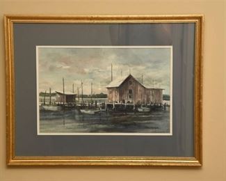 51. Bill Oplinger Signed Watercolor