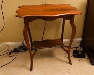 64. Carved Side Table