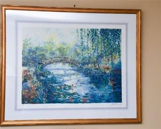 73. Signed Impressionist Print