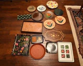 105. Decorative Trays and Chargers