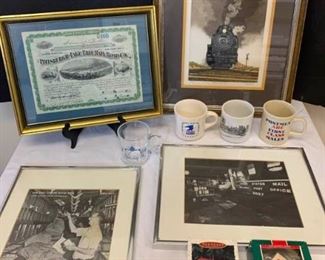 USPS and US Railways Memorabilia