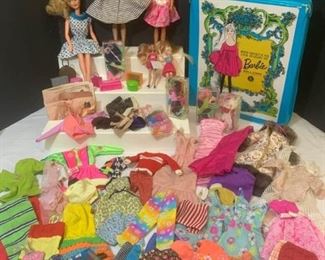Vintage Barbies from the 1960s 70s and Early 80s