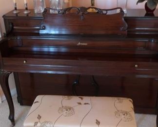18  Acronsonic Baldwin   upright piano  and  bench   Price  is  295.00 obo