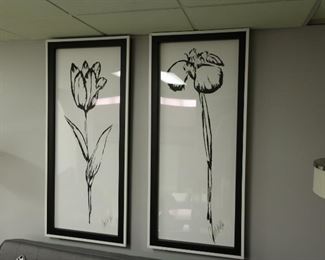 114    tall  flower  picture       115  tall  flower  picture   Price  is 75.00  each 