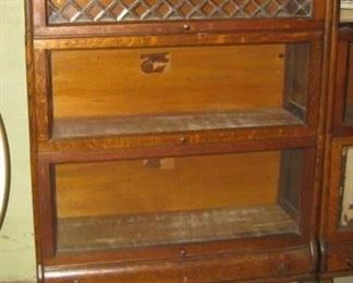 Lundstrom Barrister bookcase, one of two