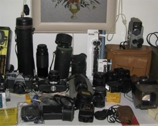 Cameras and accessories