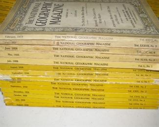 National Geographic from 1919 to 1983