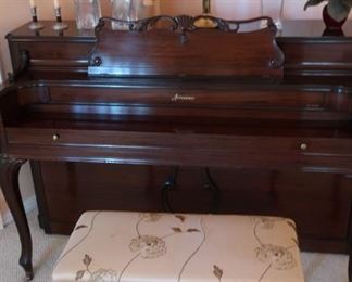 Baldwin acrosonic piano and bench the piano can be purchased in advance Price is 295.00 obo