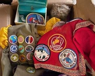 Boy Scout patches 