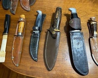 vintage buck knives 