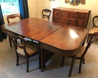 Dining room table w/provenance back to NC Governor Charles Manly