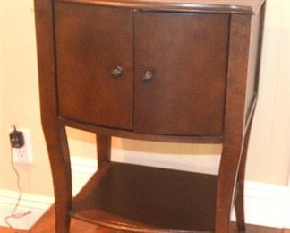 Lot F1 (0001.jpg) - Side Table 27” H x 18” W x 17” deep