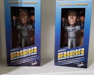 120. Lot S120 (0024.jpg) – Pair Orel Hershiser 1988 Scoreless Inning Streak Bobblehead Los Angeles Dodgers.