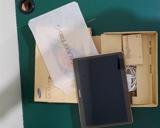 124. Lot E124 (0229.jpg 0230.jpg) - Galaxy Tab S Samsung Model SM-T800 16GB; In new condition with original box and manuals.
