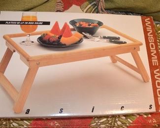 133. Lot F133 (0254.jpg) – Breakfast Bed Tray with Boarding Legs. New.