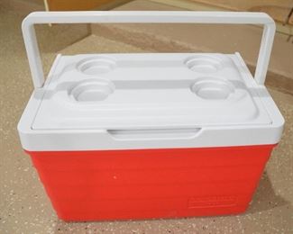 148. Lot S148 (0275.jpg) - $35.00 Cooler - Picnic Basket by igloo. 19” wide x 12” High x 13 deep