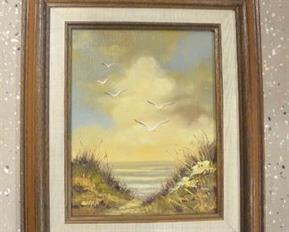 161. Lot A161 (0294.jpg) - $15.00 – Wooden Frame - Painting 15” x 13”