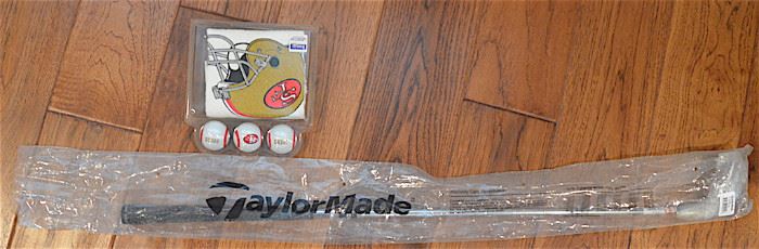 170. Lot S170 - Golf Club by Taylor "Dynamic Gold Wedge Flex" Set: McArthur Towels Team NFL