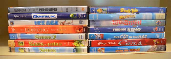 181 Lot D003 - 14 DVDs Kids Movies