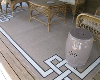 Rug on Porch