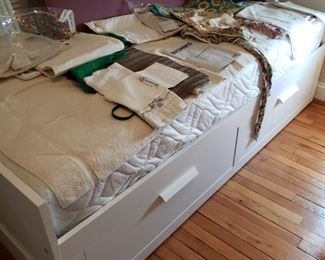 Brimnes Twin Bed and Storage