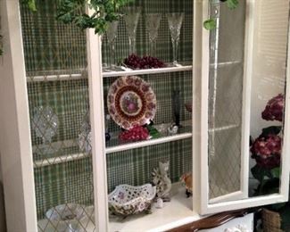 China cabinet - lots of display and storage areas