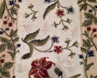 26" wide x 7 feet 10 inches runner