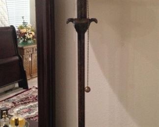 One of two matching lamps