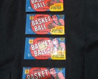 1968 - Topps Pro Basketball cards - NEVER OPENED - Accepting bids ahead of sale.
