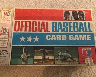 Vintage baseball game