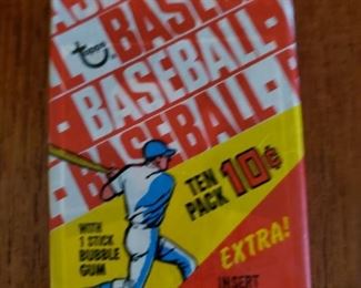 1970 Topps baseball pack, 5 available
These packs have been previously opened