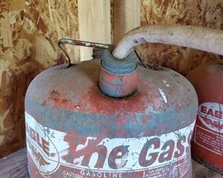 Galvanized Eagle Gas Can