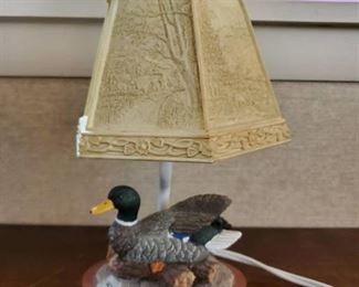 Miniture Desk Duck Lamp