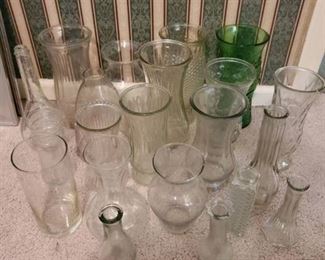 Lot of Glassware. 20 + Piecea