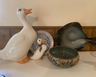 Pottery and Ducks