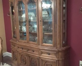 Bernhardt china cabinet