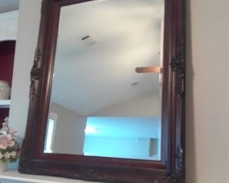 Huge beveled mirror