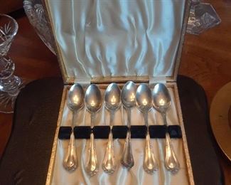Set of demitasse spoons