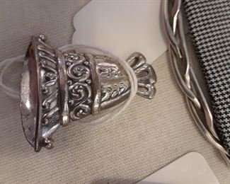 Sterling Bell pin