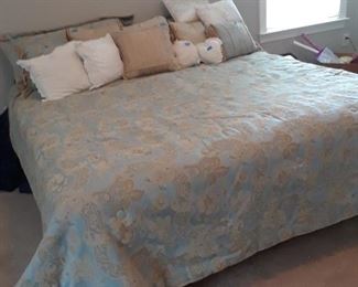 King size bed, except frame