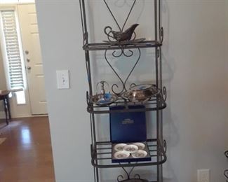 Wrought iron rack