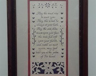 May the road rise up to meet you