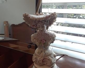 Corday vanity table lamp, 1940s