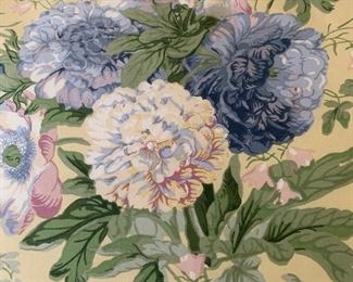 Lot P26, Thomasville Bedding Set, one twin comforter, three shams, Dust ruffle, curtains and shower curtain, $45/ALL 