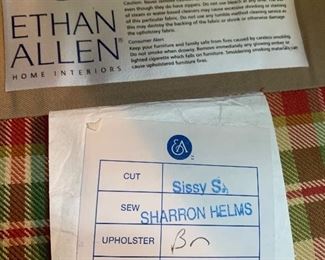 Lot P27 and P28, Ethan Allen Club Chairs, $225/pair