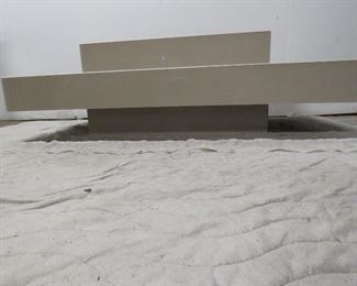 Lucite tiered coffee table. PIC 2