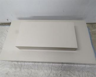 lucite tiered coffee table. PIC 3